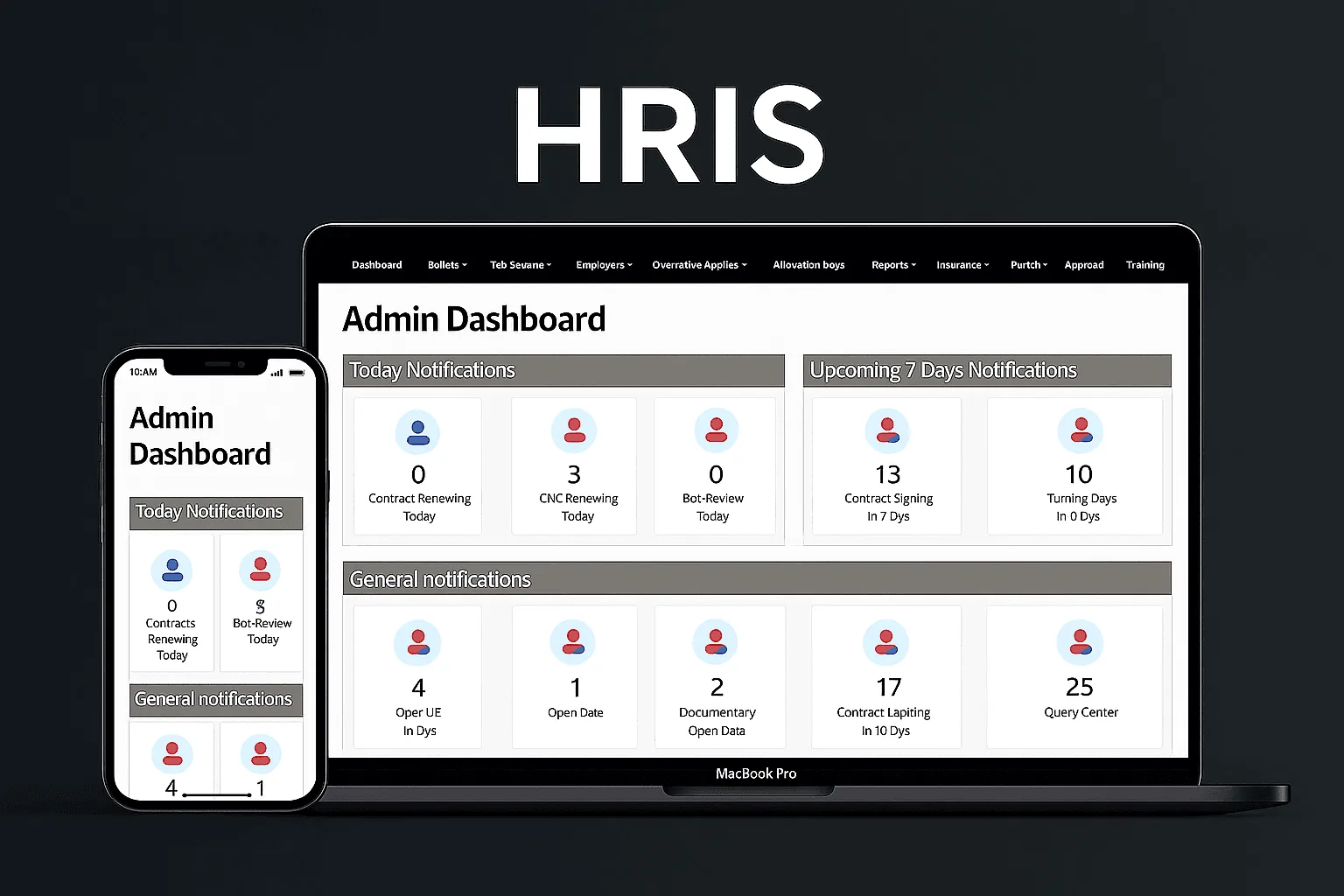 HRIS — screenshot